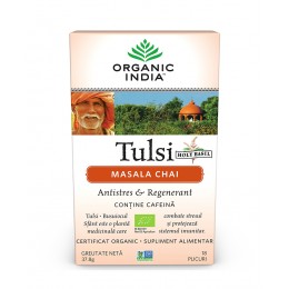 Ceai Tulsi (Busuioc Sfant) Masala Chai | Relaxant & Regenerant Plicuri