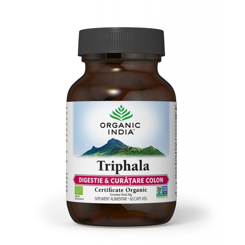 Triphala | Digestie & Curatare Colon, 60 capsule vegetale