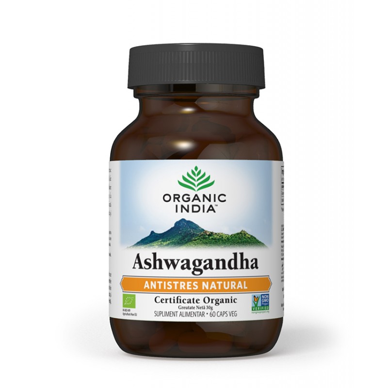 Ashwagandha | Antistres si Energizant Natural, 60 capsule vegetale